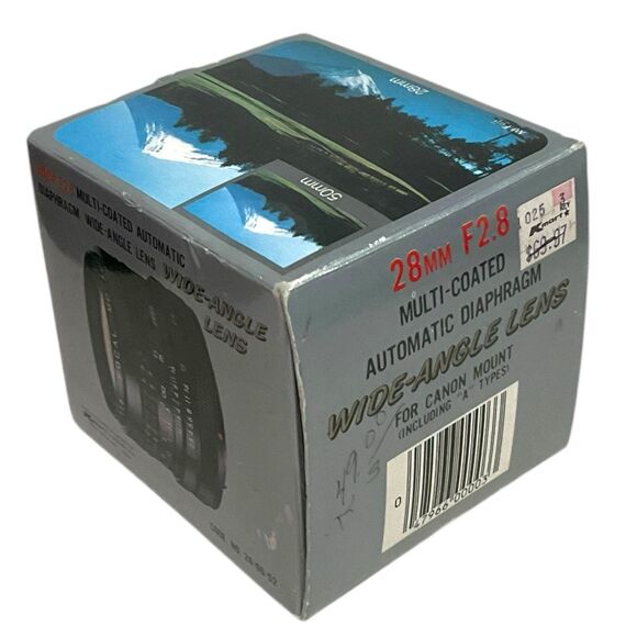 Focal 28mm F2.8 Multi-Coated Auto Diaphragm Wide-Angle Lens for Canon Mount - Picture 15 of 15